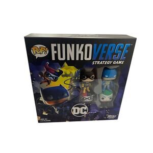 Pop! Funko Verse DC Strategy Game Batman 80 Years Batgirl Joker Harley Quinn 100